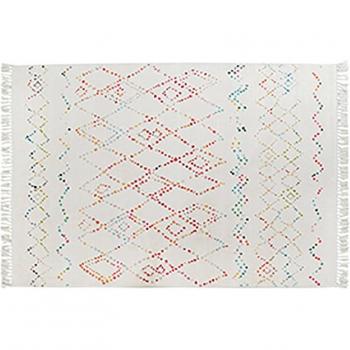 Alfombra DKD Home Decor Multicolor Rombos 160 x 230 x 0,7 cm