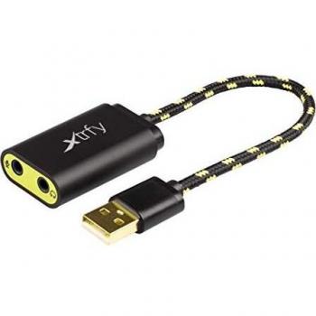 Xtrfy SC1 External USB Sound Card - Esports-optimized soundscape and compact design