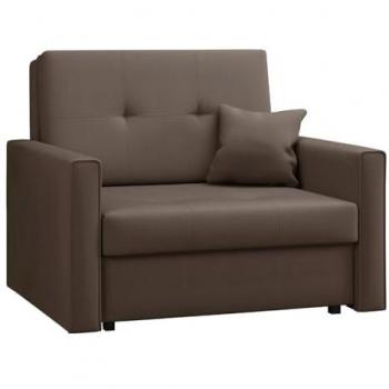 Sillón Columbus 104 Tapizado en Manila 05 con Patas de Metal, Muebles ya Montados, Dimensiones 85x103x98cm