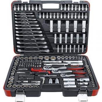 Juego de llaves de vaso BGS DIY 216 piezas | Entrada 6,3 mm (1/4) / 10 mm (3/8) / 12,5 mm (1/2)