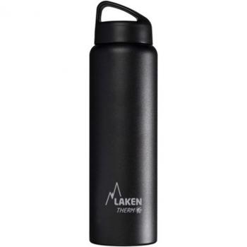 Laken Classic Cantimplora Botella Térmica Acero Inoxidable 1 L Negro