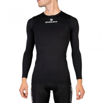 Endura Engineered Baselayer Camiseta Térmica Manga Larga Negra (M)