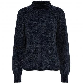 Only Jersey DE Punto Mujer Chenilla - L, Dark Sapphire