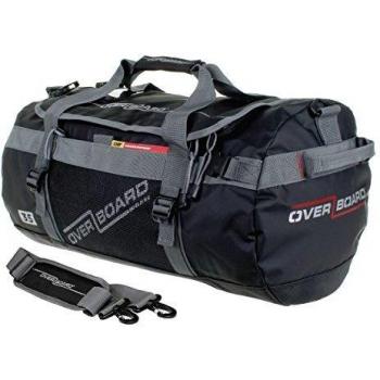 OverBoard - Bolso de lona impermeable capacidad 35 l color negro