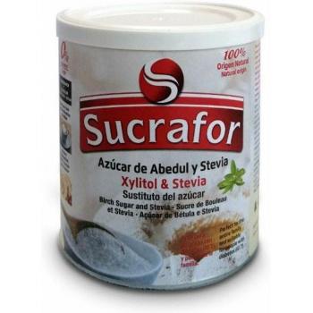 Sucrafor Xylitol y Stevia Endulzante en Polvo 300g