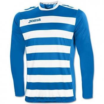 Joma 1211.99.003 - Camiseta de equipación de manga larga para hombre, color azul royal / blanco, talla XL