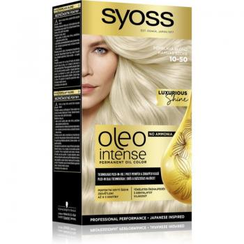 Syoss Oleo Intense Permanent Hair Dye with Oil Shade 10-50 Light Ashy Blond 1 pc