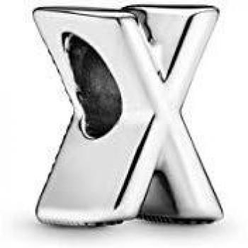 Pandora Sterling Silver Letter X Charm 797478