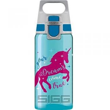 Botella infantil SIGG Viva One Unicorn 0,5L, a prueba de fugas y sin sustancias nocivas