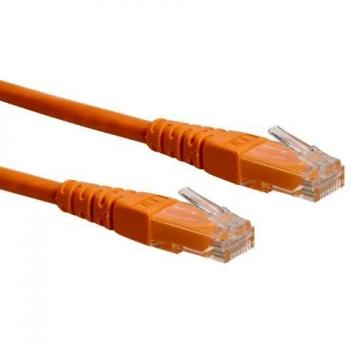 Cable de conexión UTP RJ45 Cat. 6 (5m) Naranja