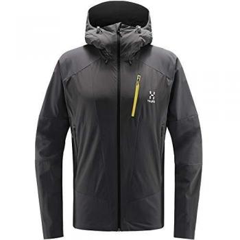 Haglöfs Skarn Hybrid Chaqueta, 2AT - Magentite, L para Hombre
