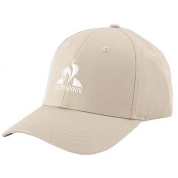 Gorra Le Coq Sportif Casquette Essentiels Beige Blanco L-XL Unisex Adulto