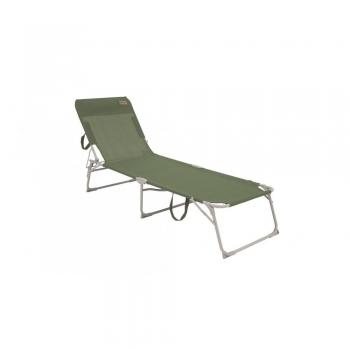 Outwell Cama De Camping Tenby Verde - Tumbona plegable de camping, color verde viñedo