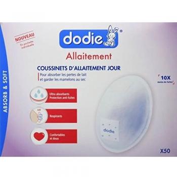 Dodie 1901100 - Discos de lactancia día en sobres individuales