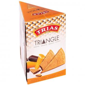 Galletas Triángulo de Chocolate con Naranja 100 gr
