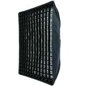 NEEWER® Caja de luz con cuadrícula Bowens Monte 80X120 cm / 31.5 x 47.2 Colmena para Flash, flash, Nikon SB-600, SB-700, SB-800, SB-900, SB-910, Canon Speedlite 380EX, 430EX, II, 550EX, 580EX, II, 600EX-RT, Vivita flash, Sunpack, Sunpak, Nissin, Sigma