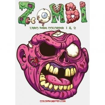Zombi libro para colorear 1 & 2