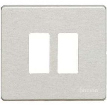 Placa 2P Oxidal Magic para Caja Redonda BTicino