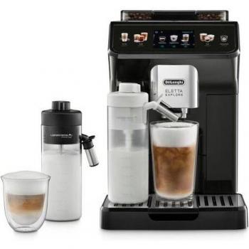 Cafetera Superautomática De'Longhi Eletta Explore ECAM 450.55 - 1,8 L, 1450W, 42 Bebidas, Sistema Latte