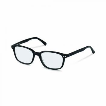 Rodenstock Black Unisex Eyewear Frames, Size: 52 MM