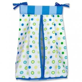 Trend Lab Dr. Seuss Diaper Stacker, Oh! the Places You'll Go! azul