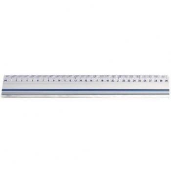Regla para cortar con freno antideslizante marca Wedo (30 cm)