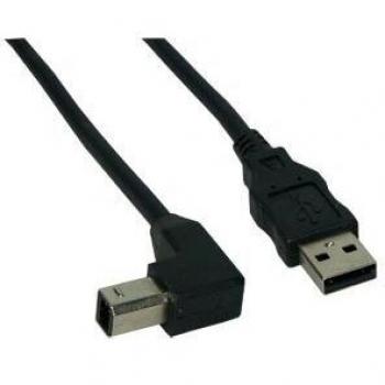 Cable USB 2.0 macho a macho B acodado de 2,0 m GOOD CONNECTIONS GC 2510-2W