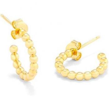 Pendientes Radiant Mujer RY000017 - Plata de Ley - Baño de Oro