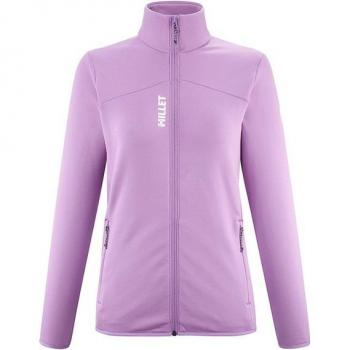Chaqueta Polar de Mujer Millet Seneca con Cierre Completo en Violeta Vibrante