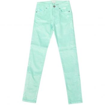 Pantalón Stretch Brillantes con Bajos Corte Pitillo JWT010 para Mujer