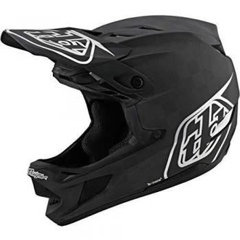 Casco de Descenso Troy Lee Designs D4 Carbon MIPS - Negro Plata