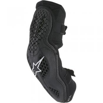 Alpinestars – Protector de codo de la secuencia Hombres todoterreno cuerpo Armor – Negro/Rojo
