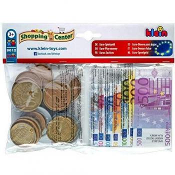 Theo Klein-9612 Euro Dinero para Jugar, Juguete, Multicolor