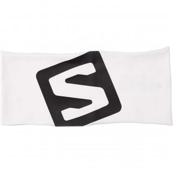 Salomon Cinta multideporte para la cabeza, rs pro headband, blanco y negro, unisex, talla única