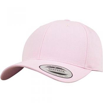 Flexfit Curved Classic Snapback Cap - Pink - One Size