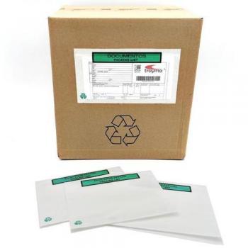 Caja de 1000 Sobres Adhesivos para Packing List, Sin Marca, Modelo S2756 F-P, 100% Papel, Tamaño 240x130 mm, Impreso para Documentos