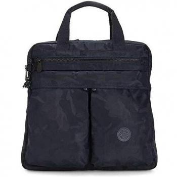 Kipling KOMORI Mochila, Mujeres, Satin Camo Blue