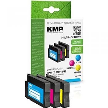 Set de Tintas Compatibles HP 951XL - Paquete de 3 (Cian, Magenta, Amarillo)