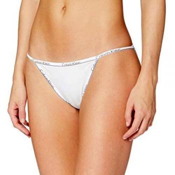 Tommy Hilfiger Bikini String Tanga, Blanco