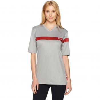 Raceface Charlie Tech Top Jersey para Mujer, Mujer, Jersey, JA675013, Gris, M