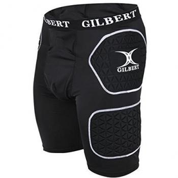 GILBERT Shorts de Rugby con Protección Adulto, M