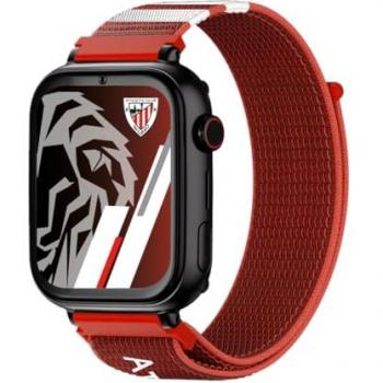 Reloj Inteligente SaveFamily Plus 4G Edición Athletic Club Bilbao - Llamadas, Vídeo, Face ID, Correas Personalizables, UltraSlim, Fondos de Pantalla, Música y Bluetooth