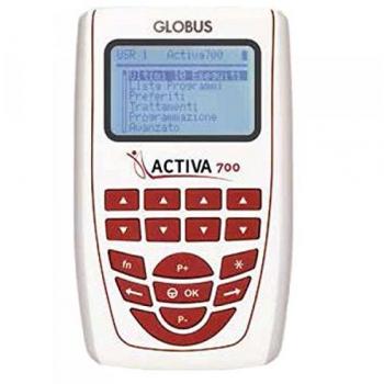 Electroestimulador Muscular Globus Activa 700 - 4 Canales, 271 Programas para Estética, Tonificación y Rejuvenecimiento