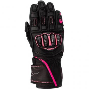 RST S1 Guantes de Moto Largos para Mujer Adulto - Negro
