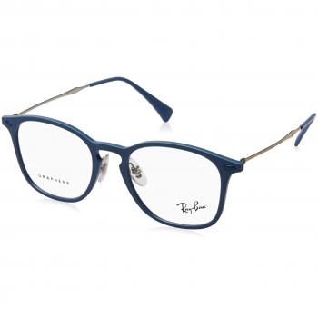 Ray-Ban 0Rx8954, Monturas de Gafas para Hombre, Light Blue Trasparent, 50