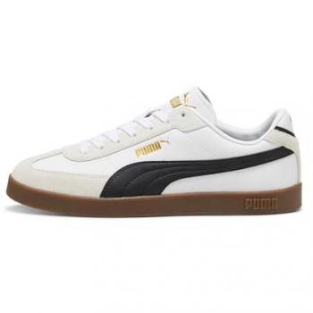 Zapatillas Puma Club II Era Unisex Adulto, Color Blanco Negro-Vapor Gray, Talla 42.5 EU, Elegancia y Confort Diario