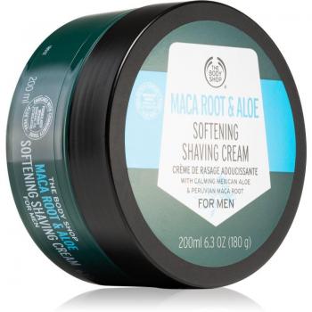 Crema de Afeitar Suavizante Maca Root & Aloe 200 ml - Cosmética Facial para Hombre