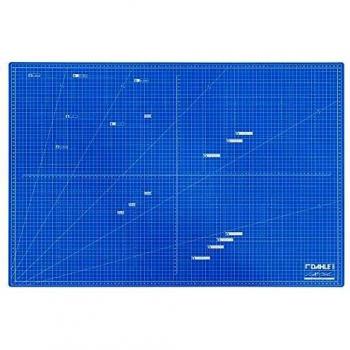 Alfombrilla de corte DAHLE 10693, 60 x 90 cm, azul, autocompensante y resistente al corte