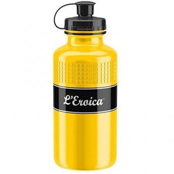 Bidón ELITE Eroica Vintage Amarillo, 550 ml