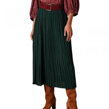 Grace & Mila Women's Skirt LEXANNE in Green